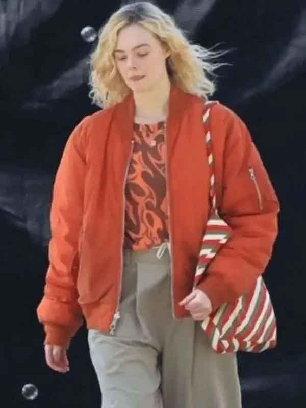 Shop Margo’s Got Money Troubles Elle Fanning Jacket