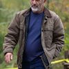 Shop Mel Gibson Hunting Season Brown Jacket