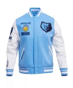 Shop Memphis Grizzlies Animal Patches Varsity Jacket