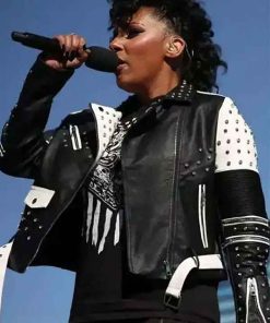 Shop NASCAR Championship Alicia Taylor Leather Jacket