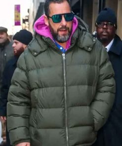 Buy Adam Sandler Puffer Hooded Jacket