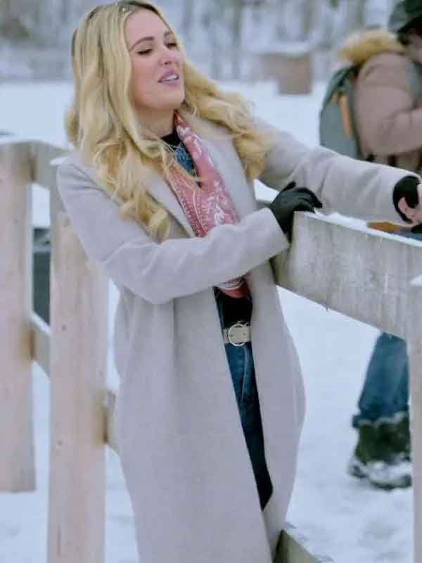 Shop Natalie Hall A Wild West Christmas 2025 Wool Coat