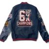 Shop New England Patriots 6X Super Bowl Champions Navy Jacket
