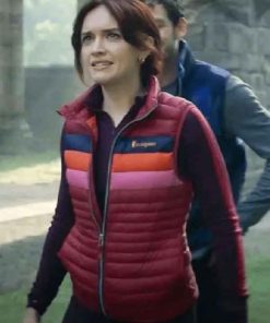 Buy Olivia Cooke The Girlfriend Cherry Laine Vest