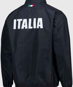 Buy Olympics Team Italy Black Track Jacket