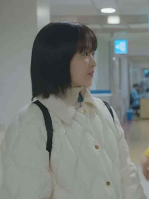 Shop Park Bo-young Our Unwritten Seoul White Puffer Jacket
