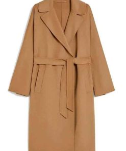 Shop The Girlfriend Robin Wright Brown Coat