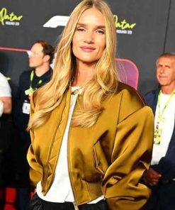 Shop Rosie Huntington Whiteley Qatar Grand Prix Jacket