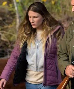 Shop Sofia Hublitz Hunting Season Purple Jacket