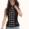 Buy Summer 2026 Jenna Ortega Black Vest