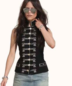 Buy Summer 2026 Jenna Ortega Black Vest