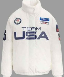 Shop Team USA Olympic Down Puffer Jacket