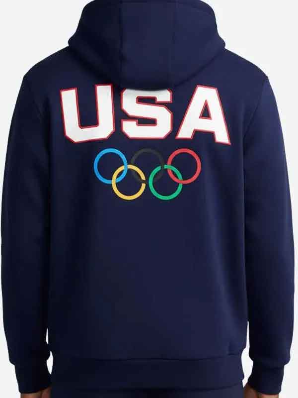 Shop Team USA Winter Olympics 2026 Blue Hoodie