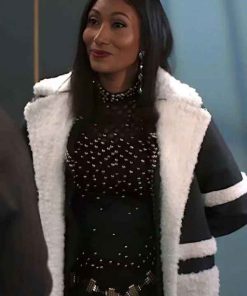 Shop Trisha Mann Beyond the Gates 2025 Shearling Coat