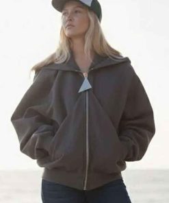 Buy Zara Larsson Up Close Grey Jacket
