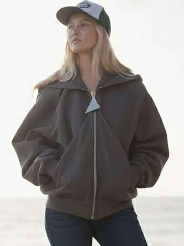 Buy Zara Larsson Up Close Grey Jacket