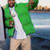 Shop A$AP Rocky AWGE 2026 Rally Short Down Jacket