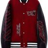 Buy AC Milan x Off-White Ruben Loftus-Cheek Maroon and Black Jacket