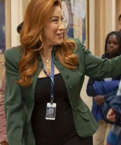 Buy Abbott Elementary Lisa Ann Walter Green Blazer