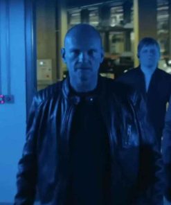 Shop Andrew Howard Steal Black Leather Jacket