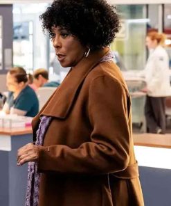 Buy Angela E. Gibbs Chicago Med S11 Wool Coat