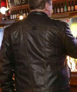 Shop Chicago Fire Arthur Black Leather Jacket