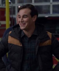 Shop Blake Gallo Chicago Fire Black Jacket