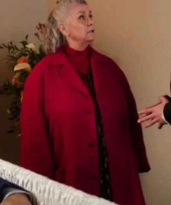 Buy Dawn French Can You Keep A Secret Debbie Fendon Red Wool Coat