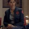 Shop Miranda Rae Mayo Chicago Fire S12 Stella Kidd Blue Jacket