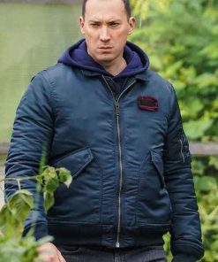 Buy Jack Hodgson Silent Witness David Caves Blue Bomber Jacket