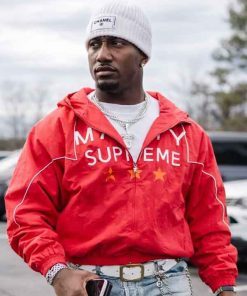 Buy Deebo Samuel Sr. Marty Supreme Red Jacket