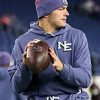 Shop Drake Maye New England Patriots Rivalries Sideline Hoodie
