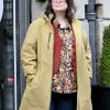 Shop Elena Ravenscroft Run Away 2026 Ruth Jones Yellow Hooded Coat