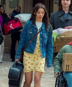 Shop Ellie de Lange Run Away Blue Denim Jacket
