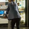 Shop Emilia Fox Silent Witness S21 Blue Coat
