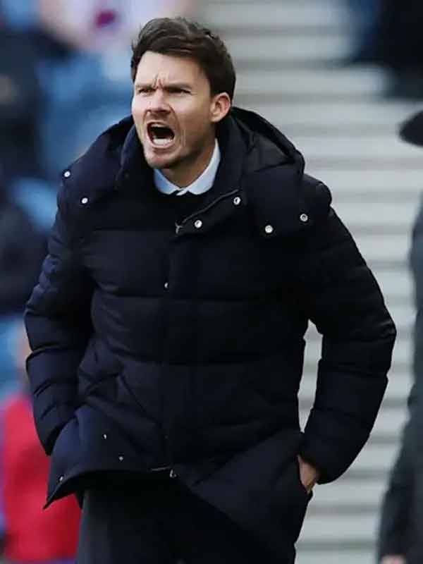 Shop Danny Rohl Puffer Hooded Jacket