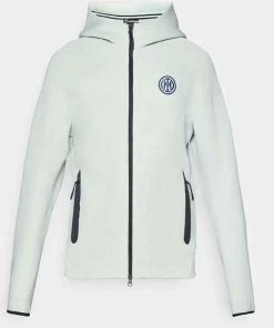 Buy Inter Milan Tech Fleece White Windrunner White Hoodie