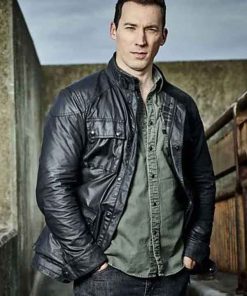 Shop David Caves Silent Witness S21 Leather Jacket
