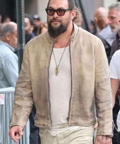 Shop Jason Momoa NYC Leather Jacket