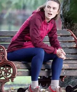 Shop Keira Knightley Black Doves S02 Track Jacket