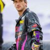 Shop Ken Roczen Retro Fox Racing San Diego Grand Prix Leather Jacket