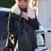 Shop LA 2025 Alice Evans Black Leather Vest
