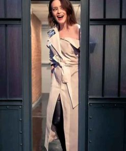 Shop Late Night With Seth Meyers S13 Claire Foy Trench Coat