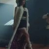 Shop Lera Abova One Piece Miss All Sunday Leather Shearling Coat