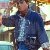 Buy Back to The Future Blue Marty Mcfly Jean Jacket For Sale