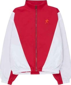 Shop Marty Supreme Red & White Track Jacket