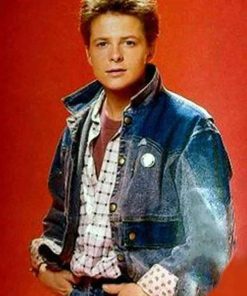 Shop Marty Mcfly Denim Jacket