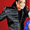 Shop Michael Jackson Man In The Mirror Black Leather Jacket
