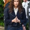 Shop Minnie Driver Run Away Wool Jacket