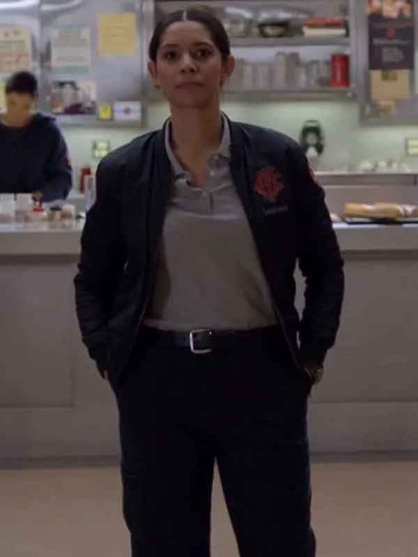 Shop Chicago Fire S12 Stella Kidd Blue Jacket